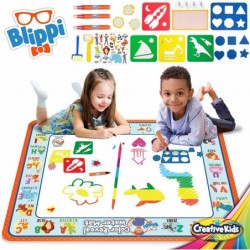 Blippi Water Doodle Mat – Super Water Drawing Mat with Hidden Colors - Super Mat for Boys and Girls – Water Coloring Mat for ...