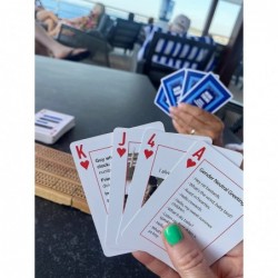 Meme Theme Playing Cards - 54 Uniquely Funny Cards Clever and Fun Gift Great for Parties or Game Nights $21.08 Card Games