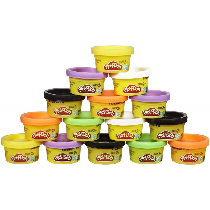 Treat-Without-the-Sweet Halloween Bag 15 1-Ounce Cans $18.25 Kids' Art Clay & Dough