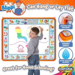 Blippi Water Doodle Mat – Super Water Drawing Mat with Hidden Colors - Super Mat for Boys and Girls – Water Coloring Mat for ...