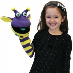 Knitted Puppet - Rupert 15 inches $49.56 Hand Puppets