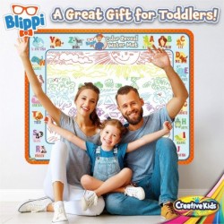 Blippi Water Doodle Mat – Super Water Drawing Mat with Hidden Colors - Super Mat for Boys and Girls – Water Coloring Mat for ...