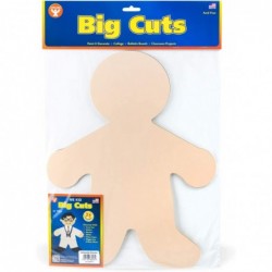 Kid Shape Cuts Outs – Assorted Multi-Cultural Paper - 16" 25 Pack (68253) $23.81 Kids' Drawing & Writing Boards