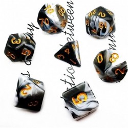 DND Dice Set 3 Sets Polyhedral Dice for Dungeons and Dragons DND Dice TRPG Table Board Roll Playing Games $19.89 Game Accesso...