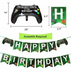 Video Game Party Balloon Garland Kit 105 Pack Green Black Balloons Garland Kit Ideal for Video Game Pixel Miner Gamer Birthda...