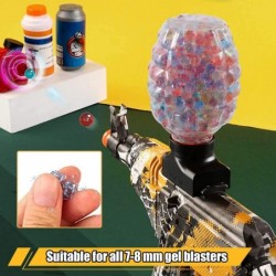 Water Bullets Beads Refill Ammo 7-8mm (1 Bottle-25 000 Each Bottle)-Water Balls Beads for Gel Ball Blasters Toys Eco Friendly...