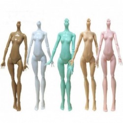 5 pcs/lot Multi-Joint Rotatable Nude Doll Body Toy Movable Flexible accessorries for high Doll $24.42 Dolls