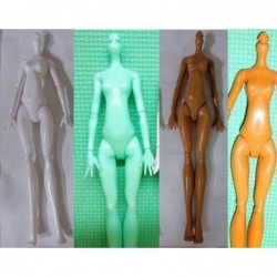 5 pcs/lot Multi-Joint Rotatable Nude Doll Body Toy Movable Flexible accessorries for high Doll $24.42 Dolls