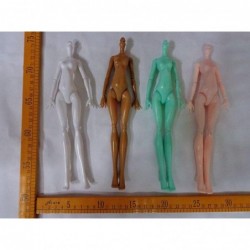 5 pcs/lot Multi-Joint Rotatable Nude Doll Body Toy Movable Flexible accessorries for high Doll $24.42 Dolls