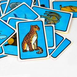 Spin-for-The-Facts Fun Educational Games for Kids - Learn Facts and Explore Endangered Animals - Family Card Games $37.95 Edu...