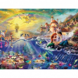 4 in 1 Multipack - Thomas Kinkade - Disney Dreams Collection - Donald & Daisy Duck 101 Dalmatians Mickey Minnie & Pluto & The...