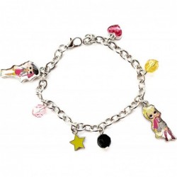 Girls Beaded Charm Bracelet $14.73 Kids' Dress-Up Accessories