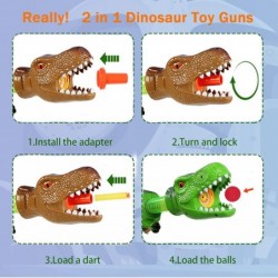 Shooting Game Toys for 6 7 8 Year Old Boys and Girls Dinosaur Gun Toys for Kids Gift $69.04 Toy Foam Blasters & Guns