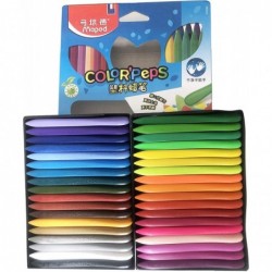 New 36colors Food Grade Safe Non-Toxic Clean Non-Stick Crayons Washable Easy to Store (Carton pack-36 Colors) $16.13 Kids' Dr...