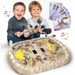 Interactive Whack a Dinosaur Game Toys for 3 4+ Year Old Boys Girls Whack A Mole Game for 3 Year Old Toddler and Kids Learnin...