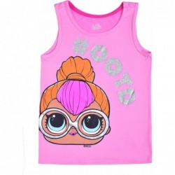 LOL Surprise Dolls Girls 3 Pack Tank Tops for Little and Big Kids – Pink/Black $43.60 Dolls