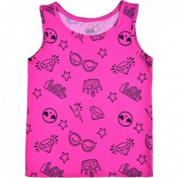 LOL Surprise Dolls Girls 3 Pack Tank Tops for Little and Big Kids – Pink/Black $43.60 Dolls