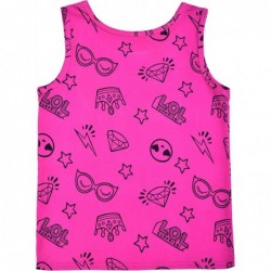 LOL Surprise Dolls Girls 3 Pack Tank Tops for Little and Big Kids – Pink/Black $43.60 Dolls