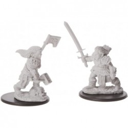 Pathfinder Deep Cuts Unpainted Miniatures: Wave 8: Female Dwarf Barbarian $16.89 Game Accessories