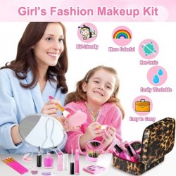 Kids Makeup Kit for Girls 3-12 Year Old Washable Makeup Set Toy 28PCS Real Makeup Set Safe & Non-Toxic Little Girls Makeup Ki...