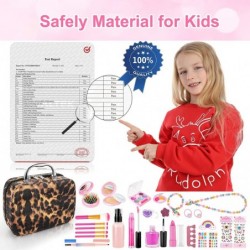 Kids Makeup Kit for Girls 3-12 Year Old Washable Makeup Set Toy 28PCS Real Makeup Set Safe & Non-Toxic Little Girls Makeup Ki...