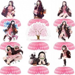 Anime Honeycomb Centerpieces 9pcs Anime Birthday Party Decor Birthday Decorations Party Favors $24.46 Kids' Party Centerpieces