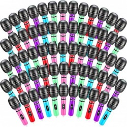 60 Pieces Inflatable Microphones Large Blow up Microphone Assorted Colors Inflatable Microphone Pretend Play Microphone Infla...