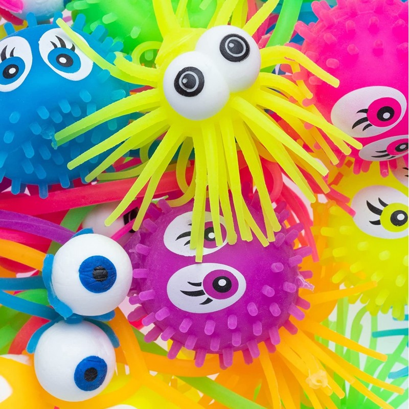 Bulk Toys - Yoyos for Kids - 100 Pcs Goofy Eyes Yoyo Balls for Party Favors - Goodie Bag Supplies and Pinata Stuffers - Prize...