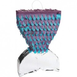 Mermaid Sparkle Tail Pinata for magical mermaid party $54.57 Piñatas