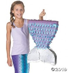 Mermaid Sparkle Tail Pinata for magical mermaid party $54.57 Piñatas