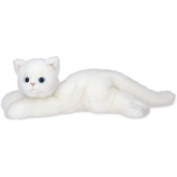 Bearington Muffin Plush Stuffed Animal White Cat Kitten 15 inch $44.72 Stuffed Animals & Teddy Bears