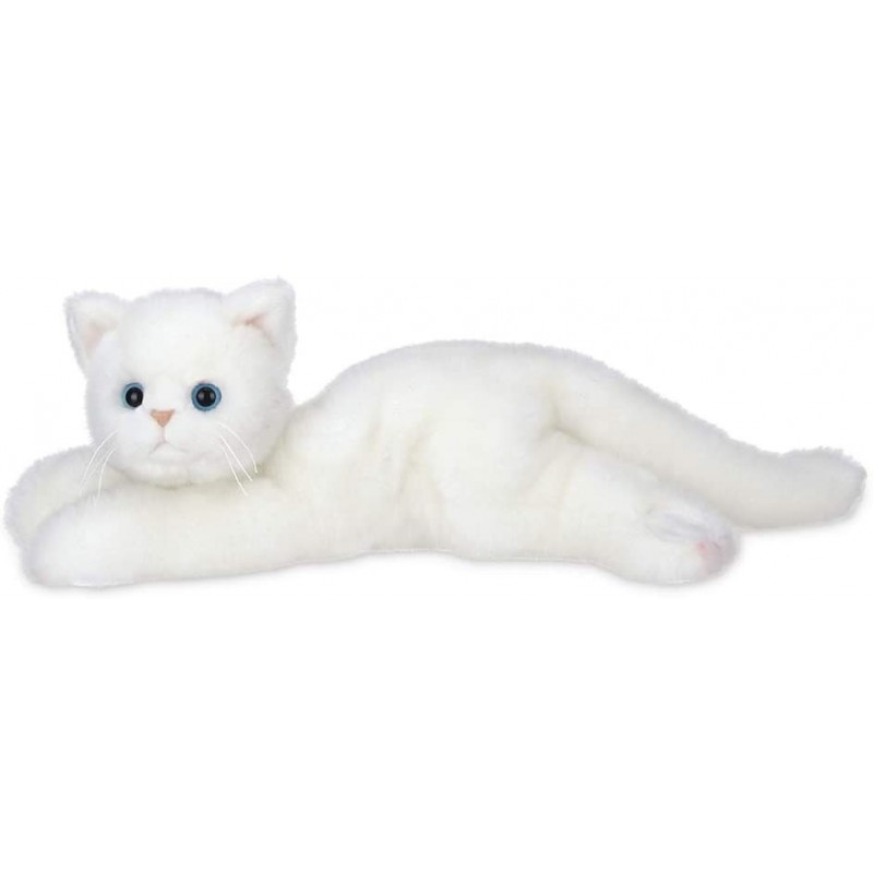 Bearington Muffin Plush Stuffed Animal White Cat Kitten 15 inch $44.72 Stuffed Animals & Teddy Bears