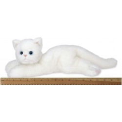 Bearington Muffin Plush Stuffed Animal White Cat Kitten 15 inch $44.72 Stuffed Animals & Teddy Bears