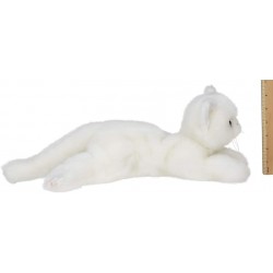 Bearington Muffin Plush Stuffed Animal White Cat Kitten 15 inch $44.72 Stuffed Animals & Teddy Bears