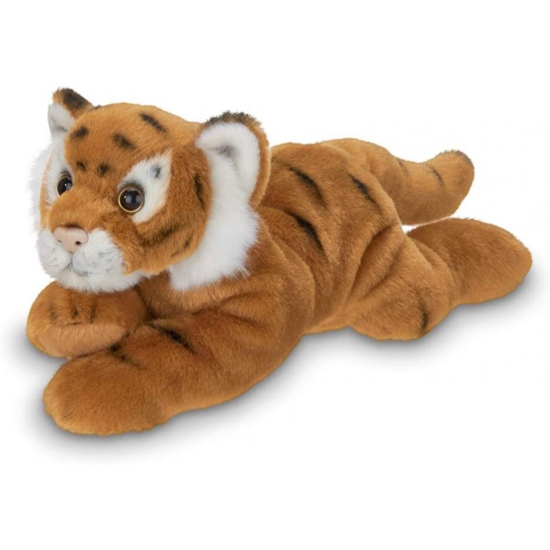 Bearington Lil' Saber Small Plush Stuffed Animal Tiger 9 inches $29.18 Stuffed Animals & Teddy Bears