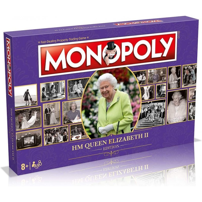 HM Queen Elizabeth II Monopoly Board Game $81.79 Board Games