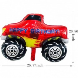 6PCS Monster Truck Foil Balloons for Kids 4th Birthday Baby Shower Car Theme Party Decorations (Monster Truck 4th Birthday) $...