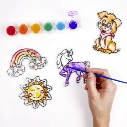 2-in-1 Window Art & DIY Chalk Art by Horizon Group USA Multicolor One Size $24.92 Kids' Drawing & Writing Boards