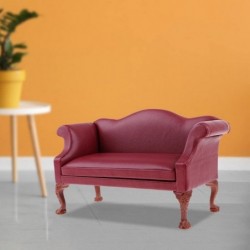 Dollhouse Furniture 1/6 Sofa Armchair Made of Miniature Furniture Set Modern Dollhouse Accessories Dollhouse Furniture As Gif...