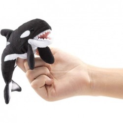 Mini Orca Black White $25.94 Plush Puppets