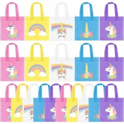 20Pcs Rainbow Unicorn Party Favor Bags Reusable Rainbow Gift Bags Unicorn Goodie Treat Candy Bags for Boy Girls Unicorn Birth...