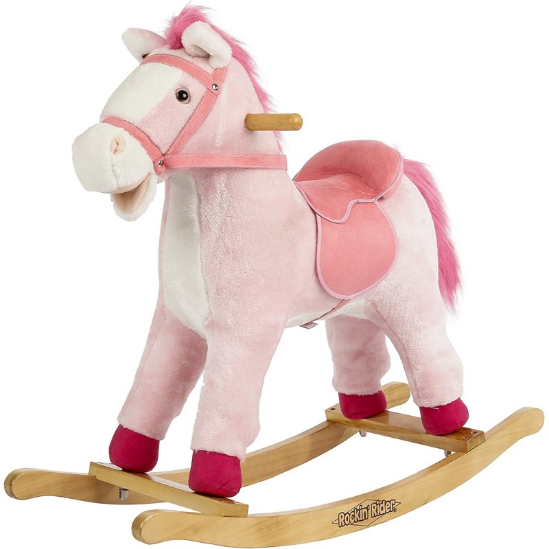 Dazzle Rocking Horse Ride On Pink $107.27 Rocking Horses & Animals