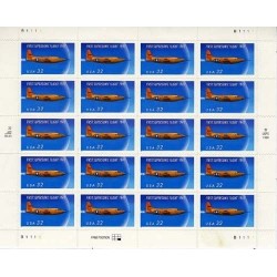 First Supersonic Flight Sheet of Twenty 32 Cent Stamps Scott 3173 $15.48 Collectible Postage Stamps