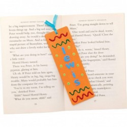 AT392 Wooden Bookmark Blanks - Pack of 10 Blank Templates for Children to Design and Decorate 10 Pack $16.64 Kids' Drawing & ...