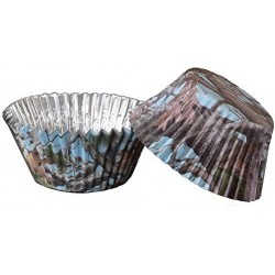 Light Blue Camo Cupcake Liners (36 pack foil backed Hi Def.color will not fade) Light Blue Camo Party Collection $15.95 Kids'...