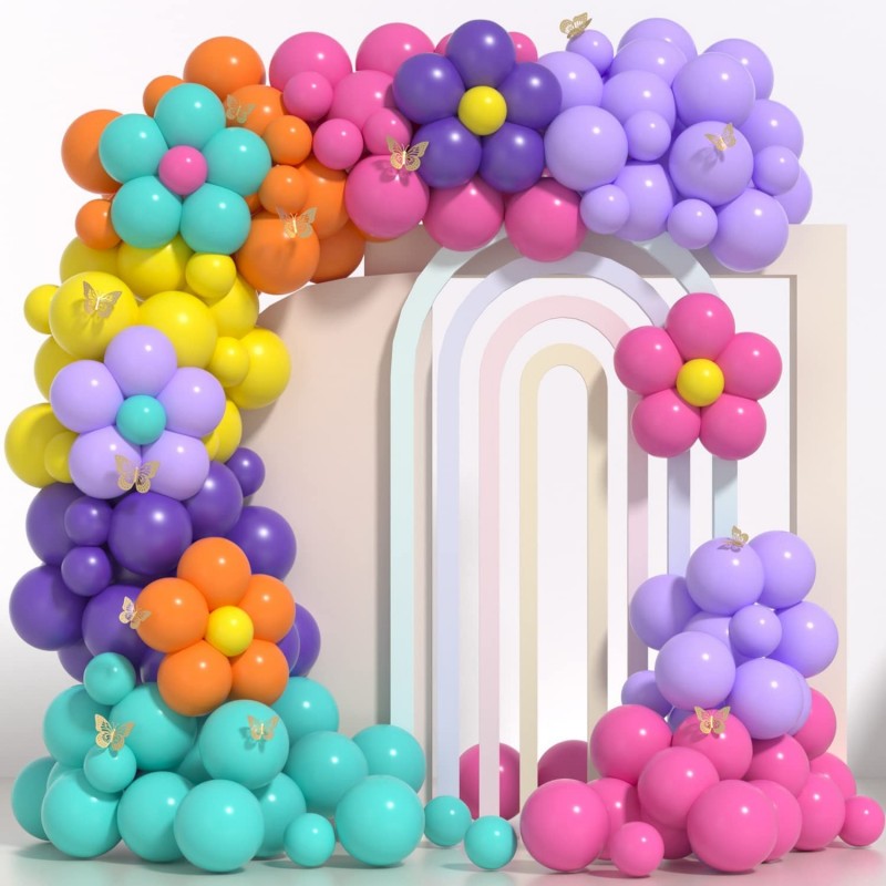 Encanto Balloon Garland Arch Kit 155 pcs Encanto Birthday Party Balloons Garland Magic House Mirabel Themed Party Decoration ...