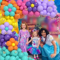 Encanto Balloon Garland Arch Kit 155 pcs Encanto Birthday Party Balloons Garland Magic House Mirabel Themed Party Decoration ...