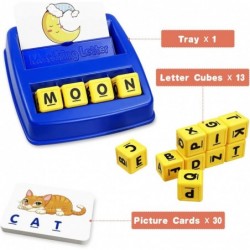 Matching Letter and Math Game Learning Toys for Kids Teaches Word Recognition Spelling Calculation and Increases Memory Presc...