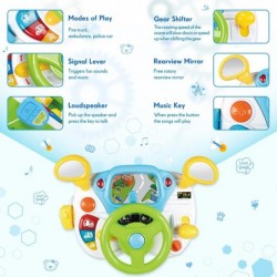 Steering Wheel Toys for Toddler Boys Girls Interactive & Learning Baby Car Seat Toys for Infant Preschool Kids $63.46 Baby Mu...