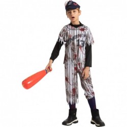 Child Boy Scary Baseball Player Zombie costume for Halloween pretend up (Small (5-7yr)) $39.52 Kids' Costumes